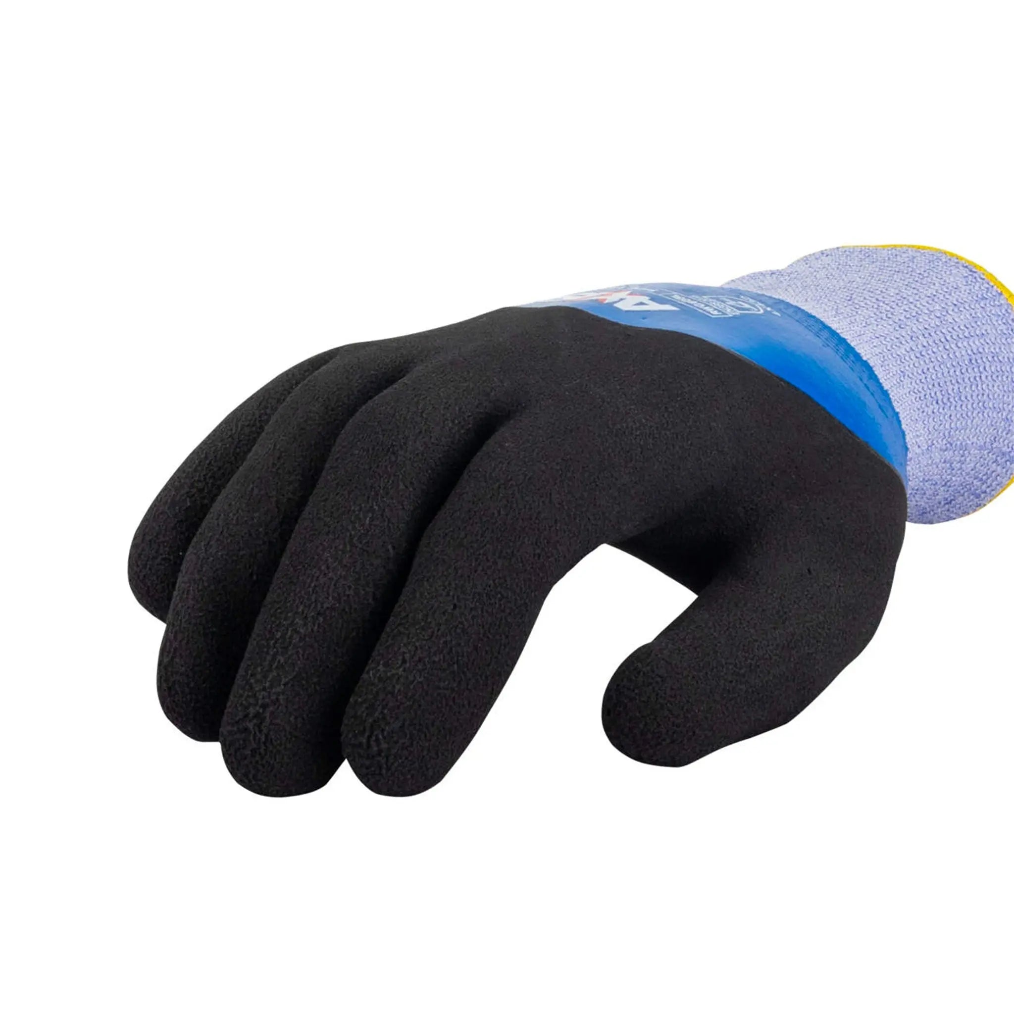 Radians RWG605 Cut Protection Level A4 Cold Weather Glove, Blue, 1 Pair 