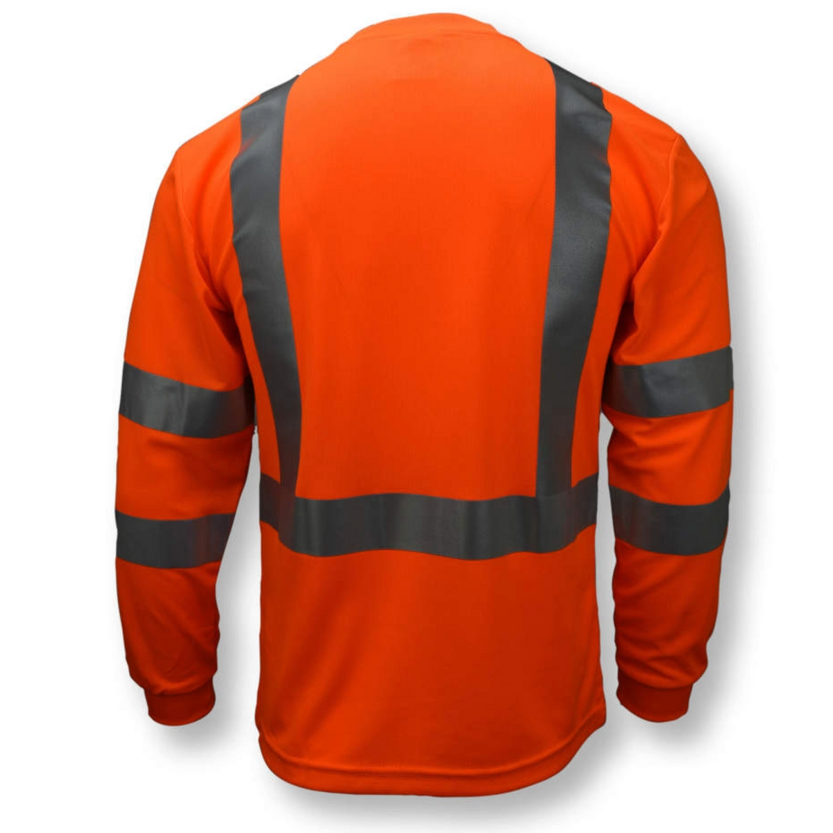 RADIANS ST21-3POS Class 3 Long Sleeve T-shirt with Max-Dri, Back View