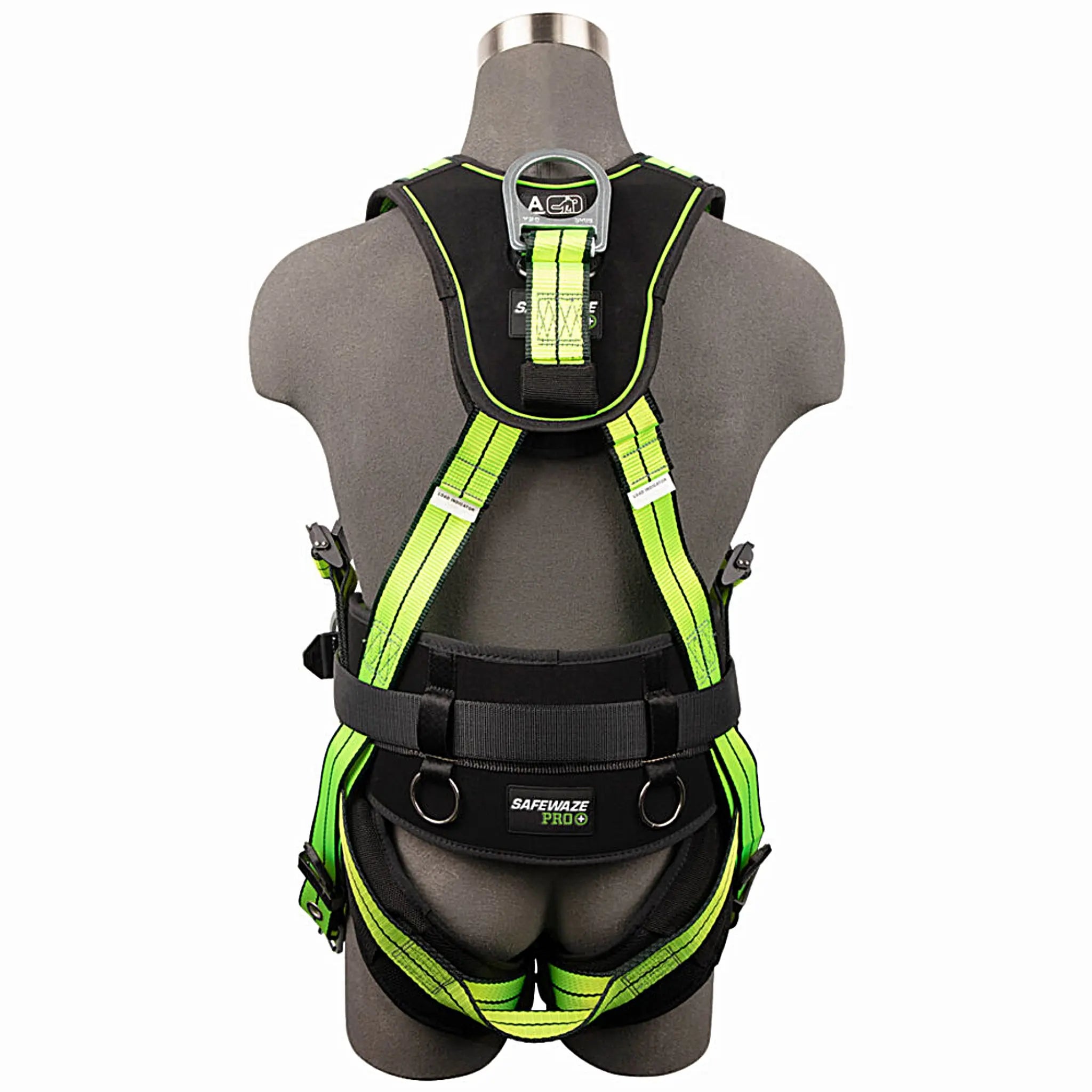Safewaze FS-FLEX360 Series PRO+ Construction Harness, back view_1