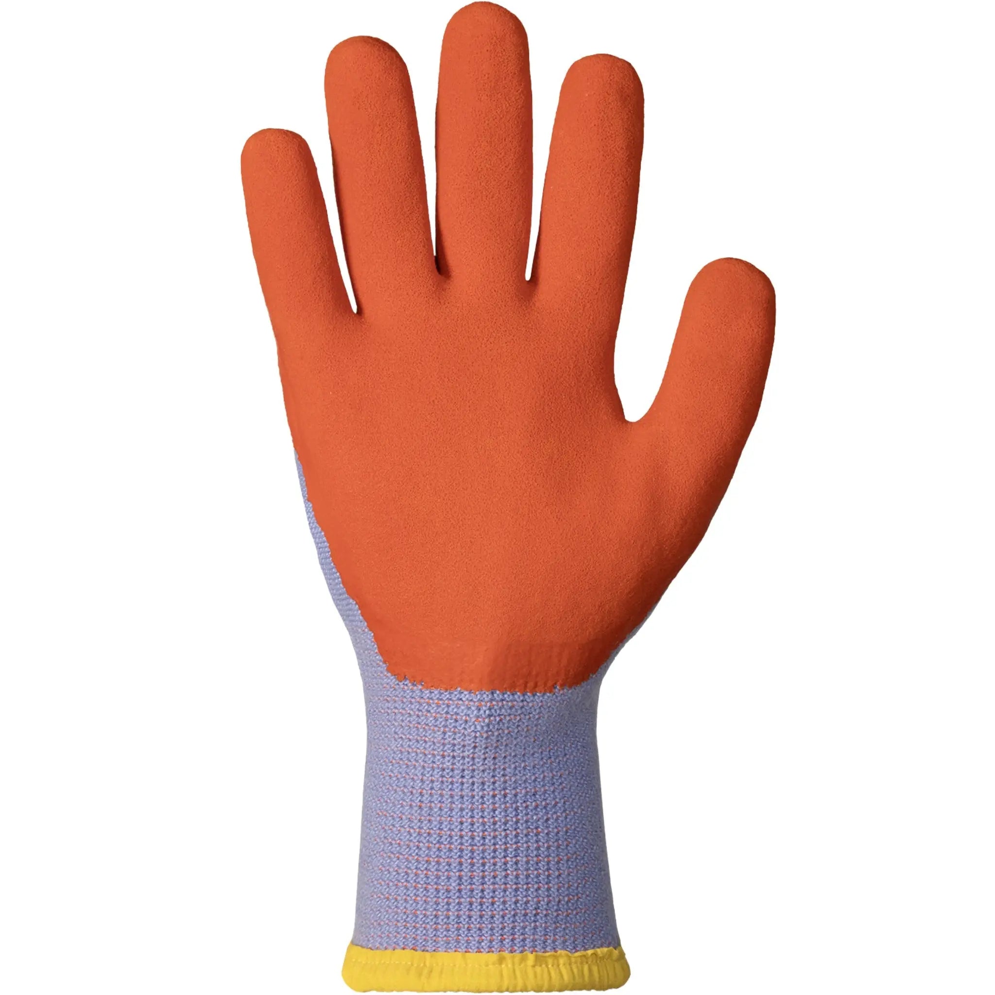 Superior Glove Works KnitActiv Pro S10LXPB Maximum 5 Hypodermic Puncture Protection Food Safe Knit Gloves with Cut A5 Plus Latex Palm Coating, 1 Pair 