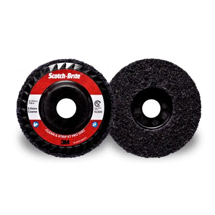 Scotch-Brite™ Clean and Strip XT Pro Disc, T27, 4-1/2 in x 7/8 in, S XCS, 10 per case