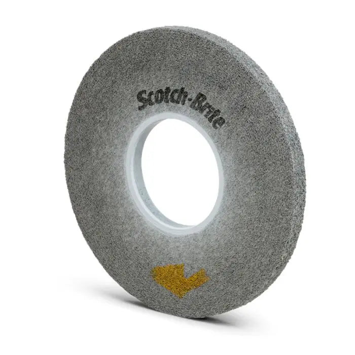 Scotch-Brite™ EXL PRO Deburring Wheel, 8 in x 1/2 in x 3 in 10S FIN, 4 per case