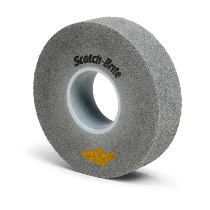 Scotch-Brite™ EXL PRO Deburring Wheel, 8 in x 2 in x 3 in 9S FIN, 2 per case