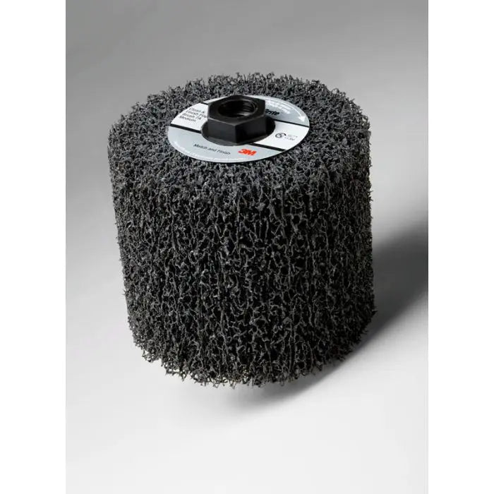 Scotch-Brite™ Match and Finish Flap Brush, 4-1/2 in x 4 in x 5/8-11 5A XCS, 1 per case