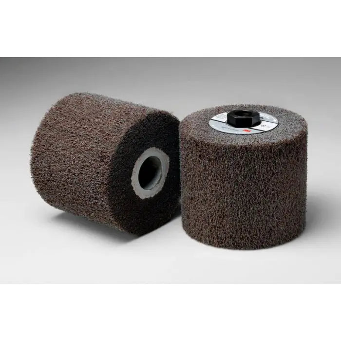 Scotch-Brite™ Match and Finish High Strength Flap Brush, 4-1/2 in x 4 in x 5/8-11 7A MED, 1 per case