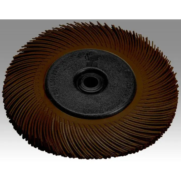 Scotch-Brite™ Radial Bristle Brush, 6 in x 1/2 in x 1 in 36 With Adapter, 5 per case