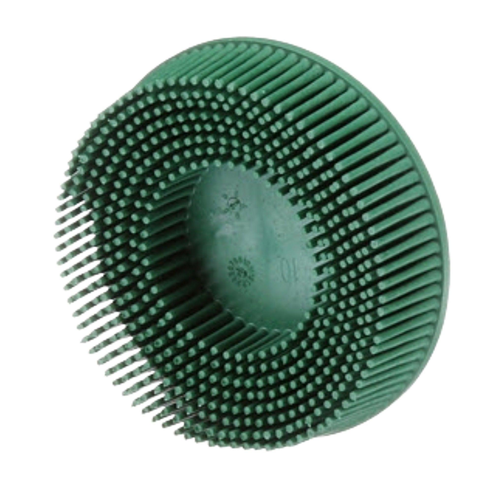 3M Scotch-Brite 7100138285 Roloc Bristle Disc 50 Tapered CRS, Green, 2 inches x .625 inches, Carton of 100 
