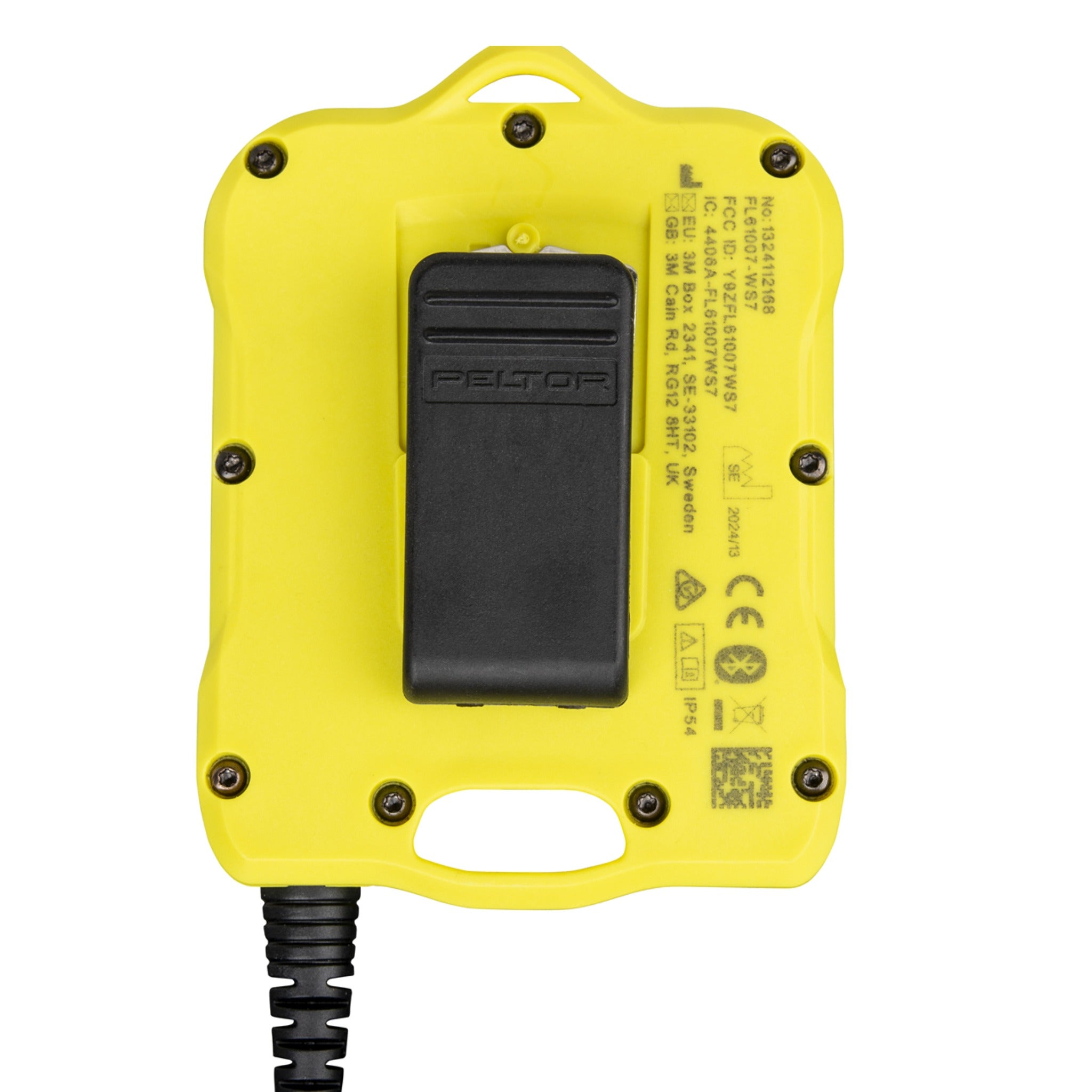 3M PELTOR FL61007-WS7 WS Adapter G3, Ground Mechanic, Yellow, Battery, 1 Each 