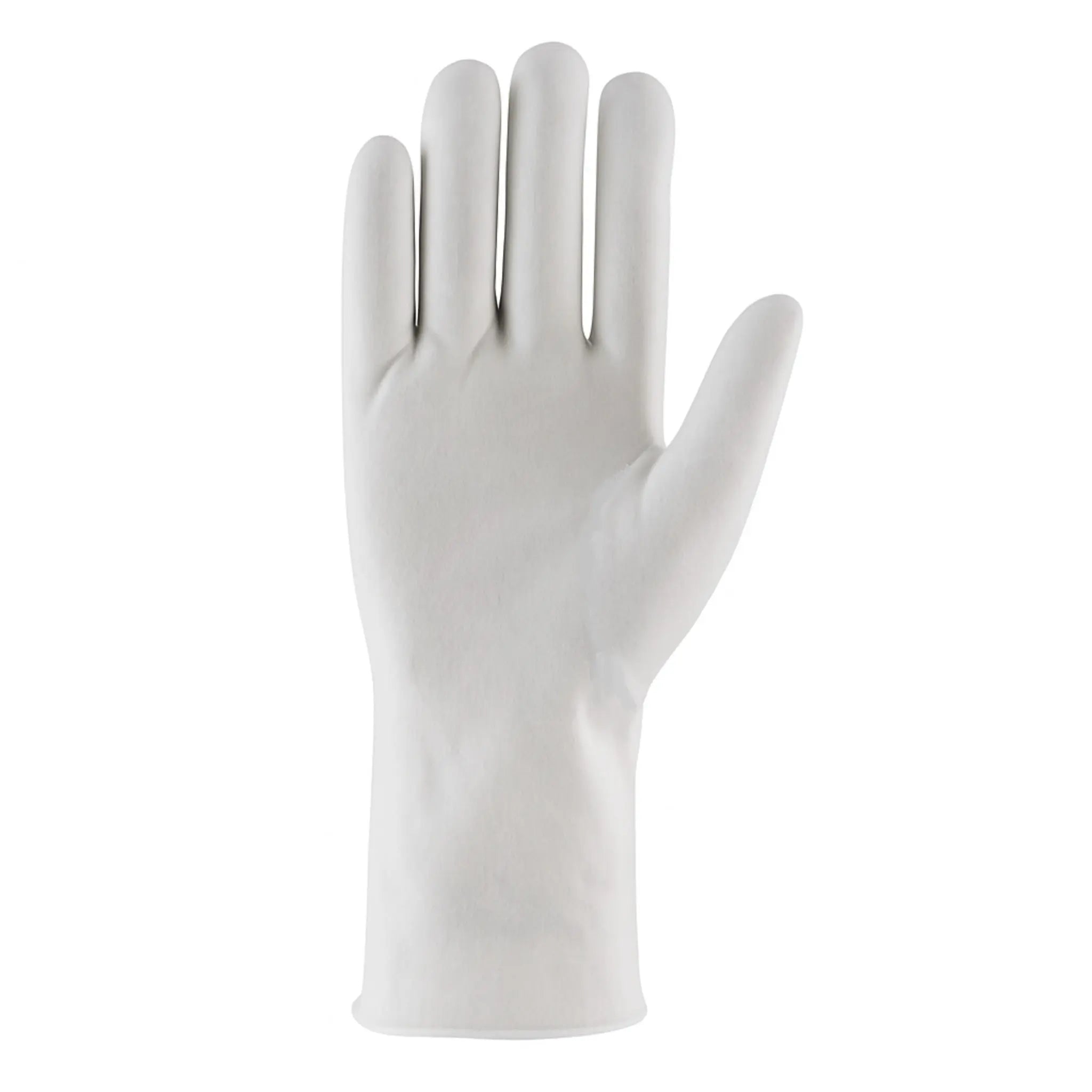 PIP CleanTeam 97-500/14 14 Inch Premium Cotton Lisle Inspection Gloves, White, 1 Dozen 