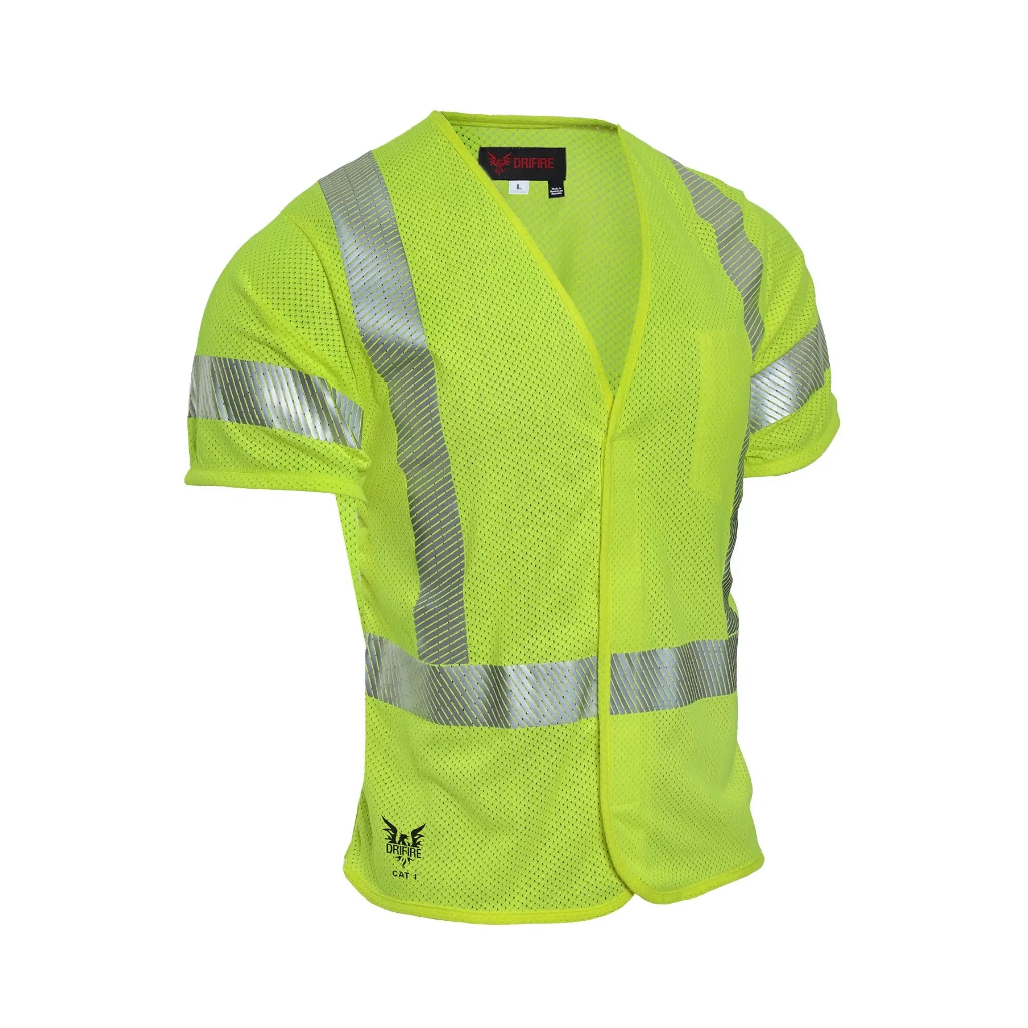 National Safety Apparel V00HA3V FR Mesh Vest Class 3-Main-Image