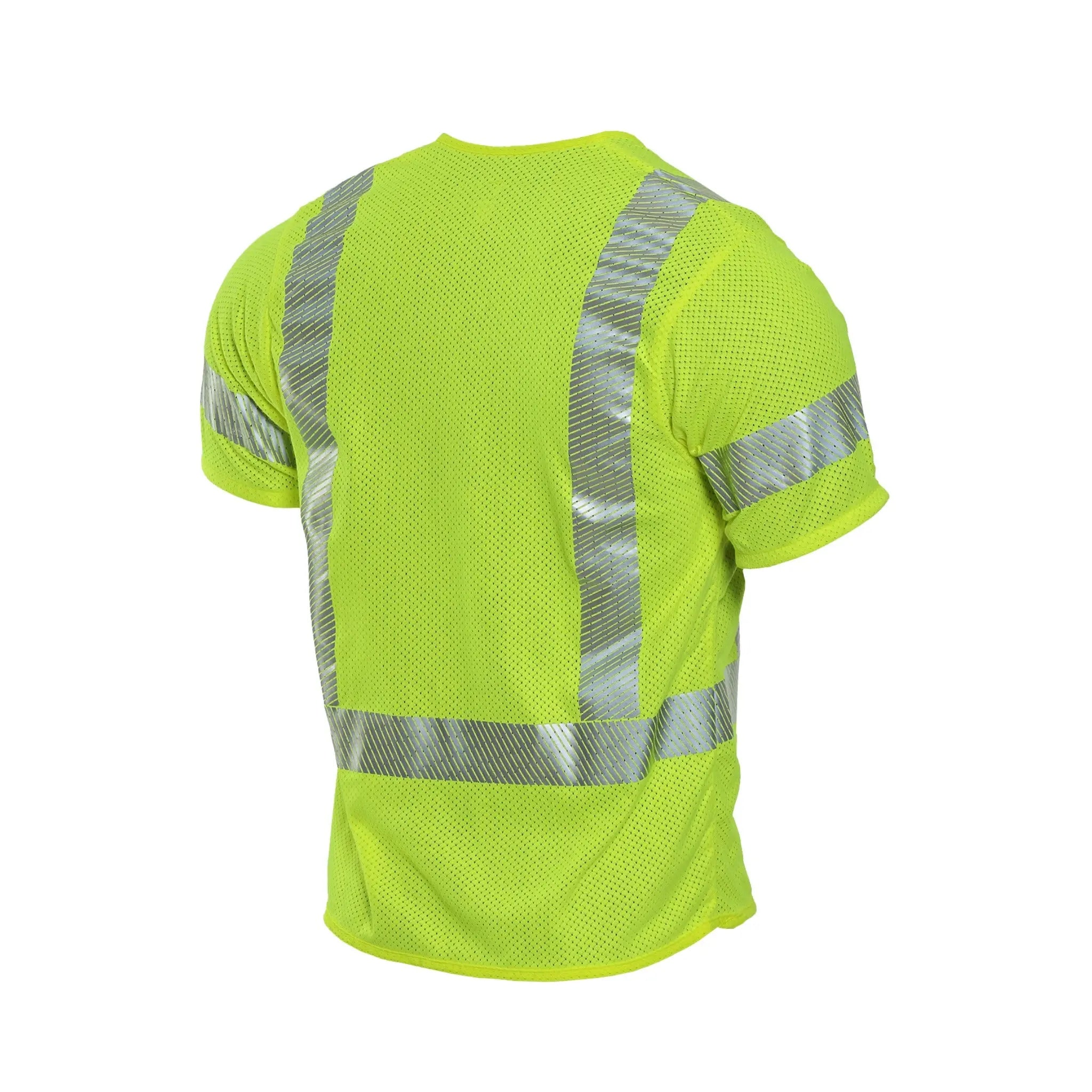 National Safety Apparel V00HA3V FR Mesh Vest Class 3-Back-Image