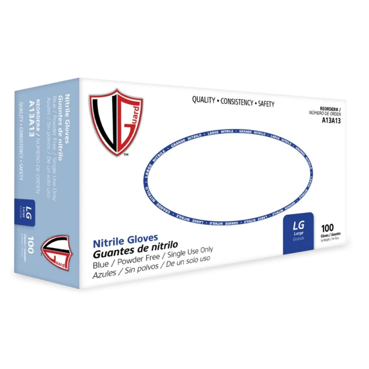 Vanguard VGuard A13A13 Nitrile General Purpose Glove, Box