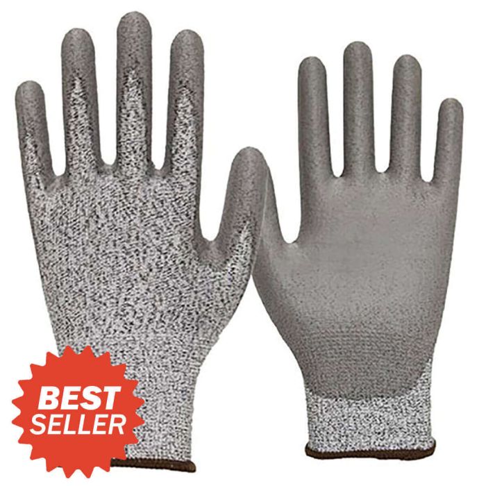 Armor Guys Excel Work Glove Gray Color - 12 Pairs