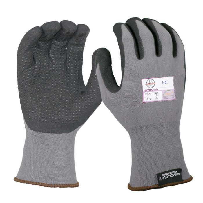 Armor Guys ExtraFlex Work Glove Gray Color- 12 Pairs