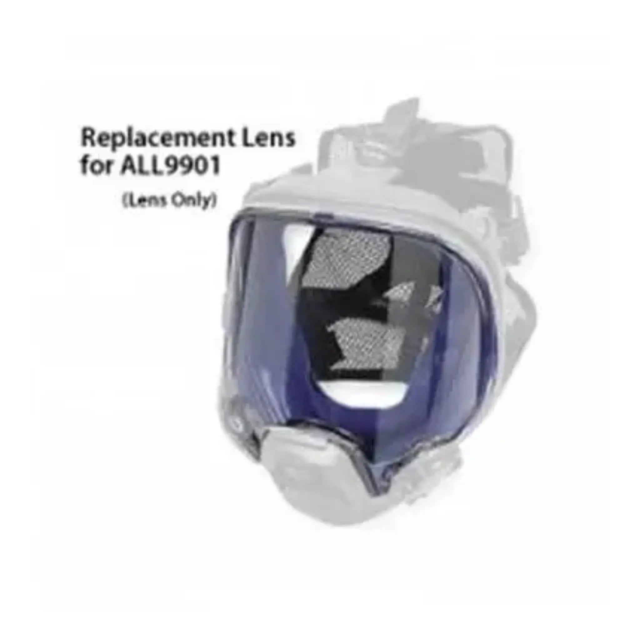Allegro 9901-09L Supplied Air Mask Replacement Lens 