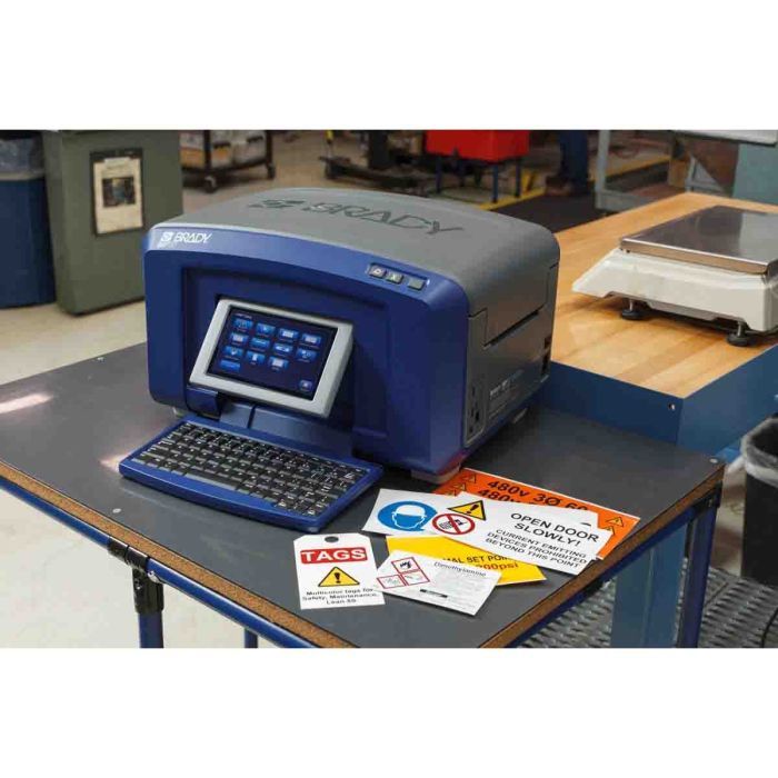 Brady BBP35 Multi-Color Sign and Label Printer with Color Touch Screen