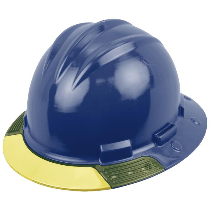 Bullard Kentucky Blue AboveView HDPE Full Brim Hard Hat  Flex Gear 4 Point Ratchet Suspension 20/Case