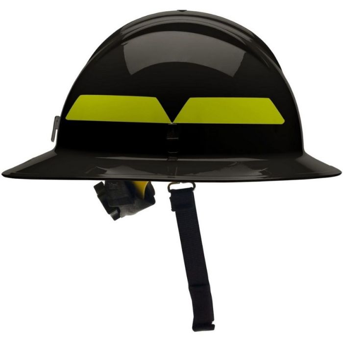 Bullard FH911HR Full Brim Wildfire Helmet, Ratchet Suspension, 1 Each
