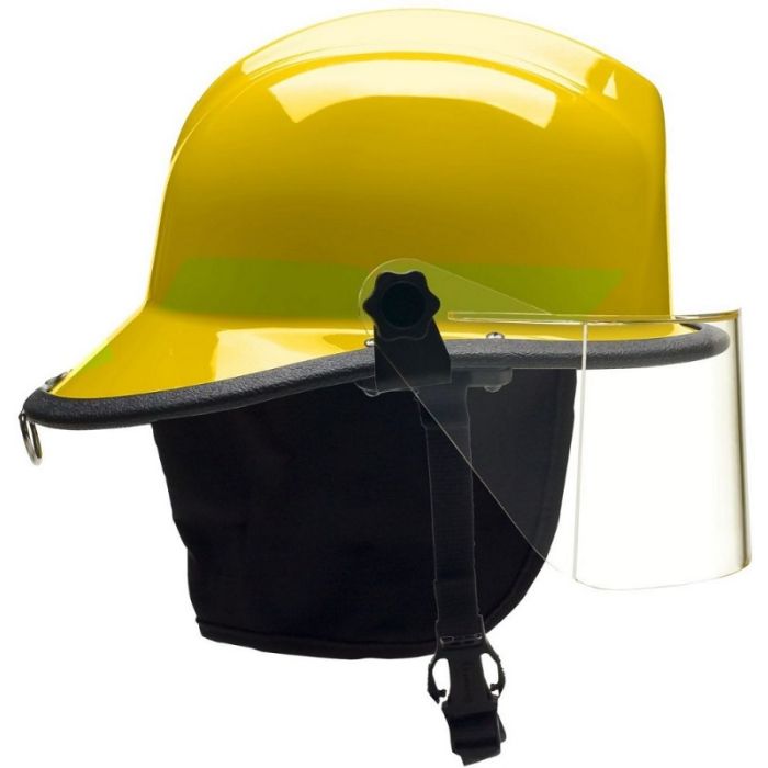Bullard LTX Firedome Structural Fire Helmet, 1 Each