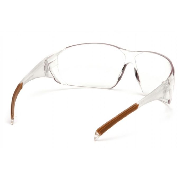 Pyramex Carhartt CH110S Billings Safety Glasses, Clear Lens and Temples, One Size, Box of 12
