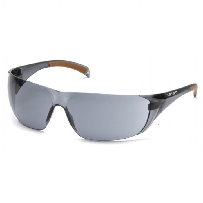 Pyramex Carhartt CH120S Billings Safety Glasses, Gray Lens and Temples, One Size, Box of 12