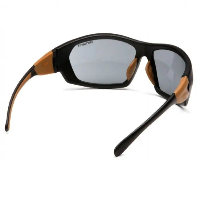 Pyramex Carhartt CHB220D Carbondale Safety Glasses, Gray Lens, Black and Tan Frame, One Size, Box of 12