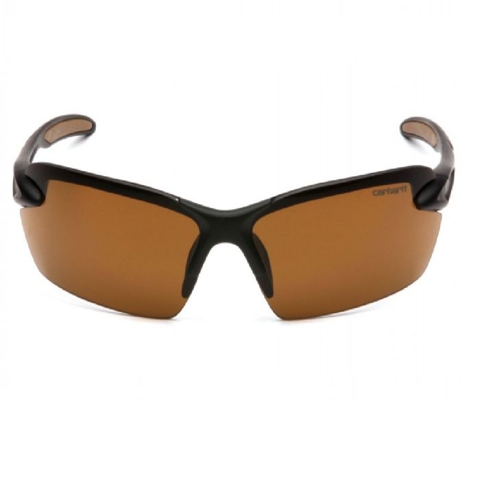 Pyramex Carhartt CHB318D Spokane Safety Glasses, Sandstone Bronze Lens, Black Frame, One Size, Box of 12