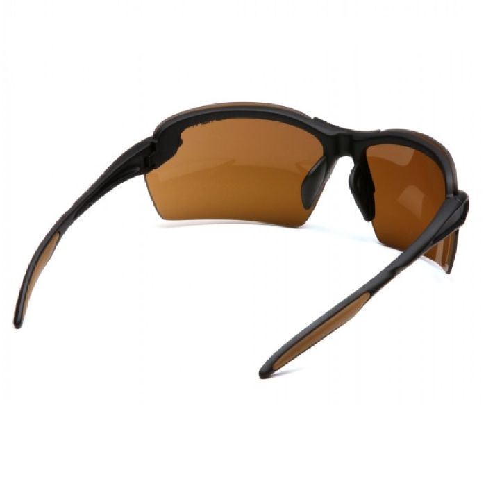 Pyramex Carhartt CHB318D Spokane Safety Glasses, Sandstone Bronze Lens, Black Frame, One Size, Box of 12