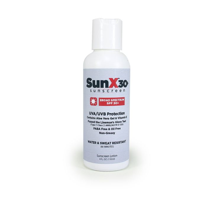 Coretex Sun X SPF30+ Sunscreen Lotion Bottle, Case of 12