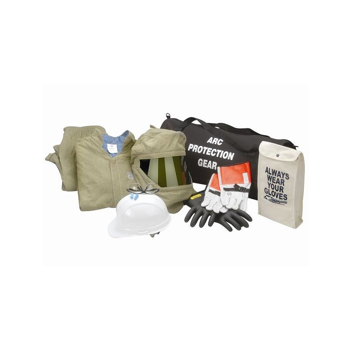 Chicago Protective Apparel AG40, 40 Cal Jacket and Bib Arc Flash Kit, 1 Kit