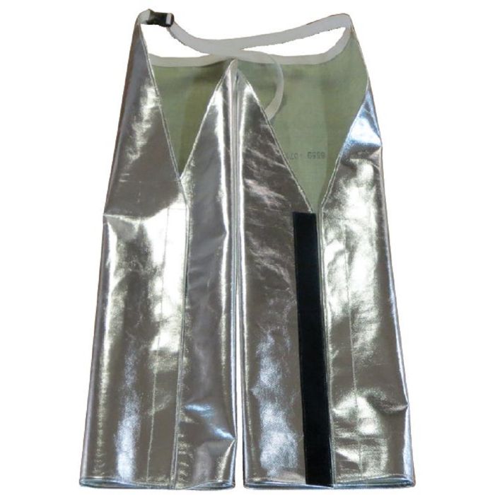 CPA HL-777-ACK 19 oz. Aluminized Carbon Kevlar Attached Hip Leggings, Silver, One Size, 1 Each