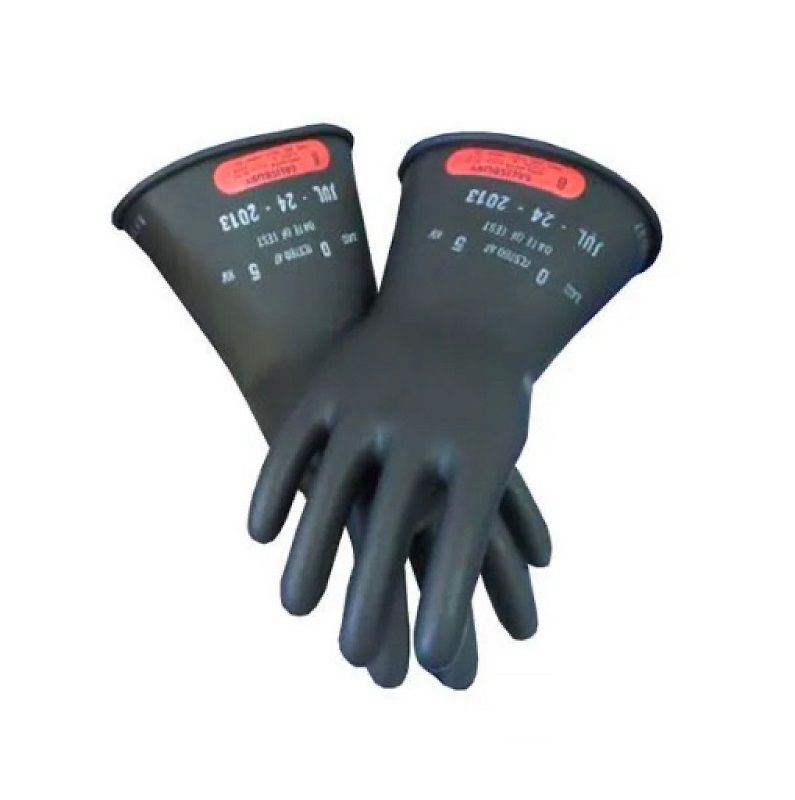 Chicago Protective Apparel LRIG-0-11 Class 0 Rubber Insulated Glove, Black, 1 Pair