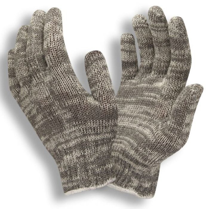 Cordova 3100L 7-Gauge Medium-Weight Machine Knit Gloves, Multi-Color, Large, Box of 12