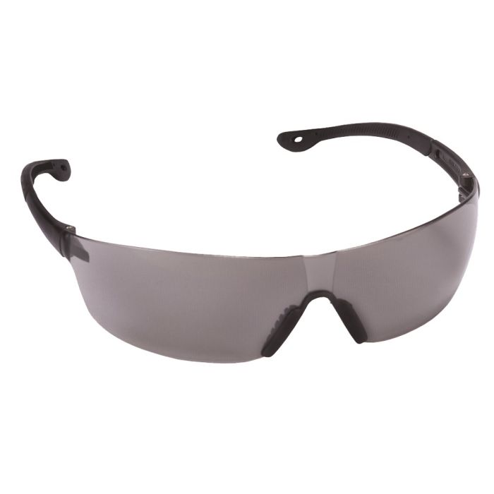 Cordova Jackal EGF20S Scratch-Resistant Safety Glasses, Matte Black Frame, Gray Lens, One Size, 1 Pair