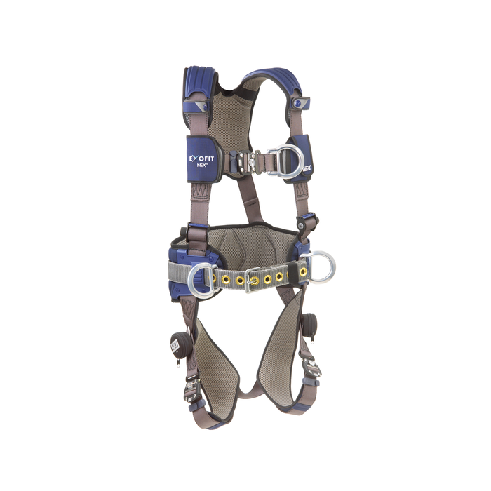 3M DBI-SALA 1113154 ExoFit NEX Construction Style Positioning/Climbing Harness, Medium