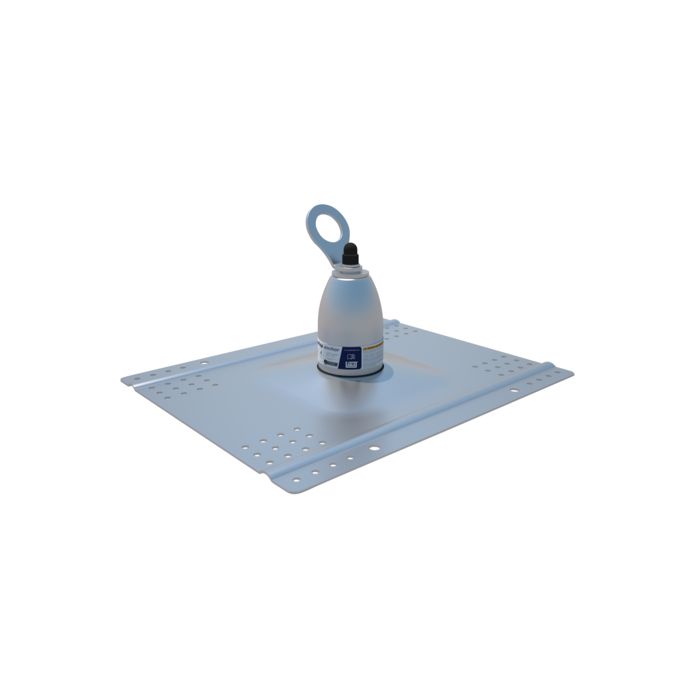 3M DBI-SALA 2100133 Roof Top Anchor  For Metal, Concrete, Wood Roofs, Silver