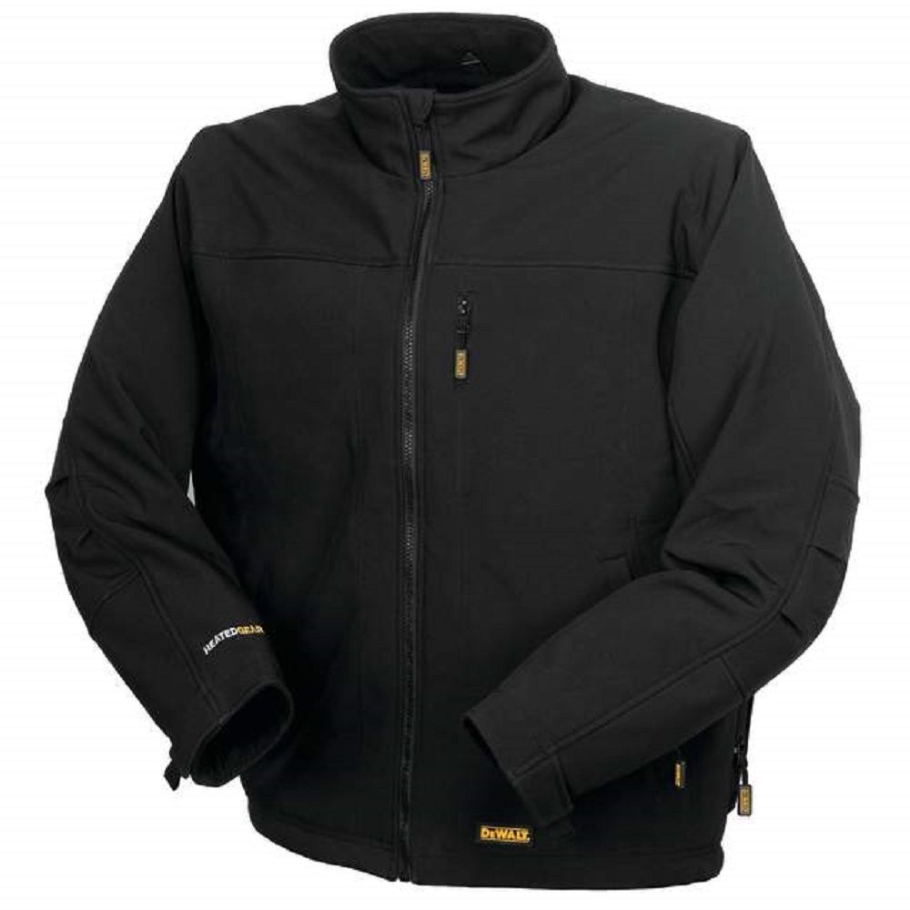 Radians DEWALT DCHJ060ABB Men's Heated Soft Shell Jacket, Black, 1 Each
