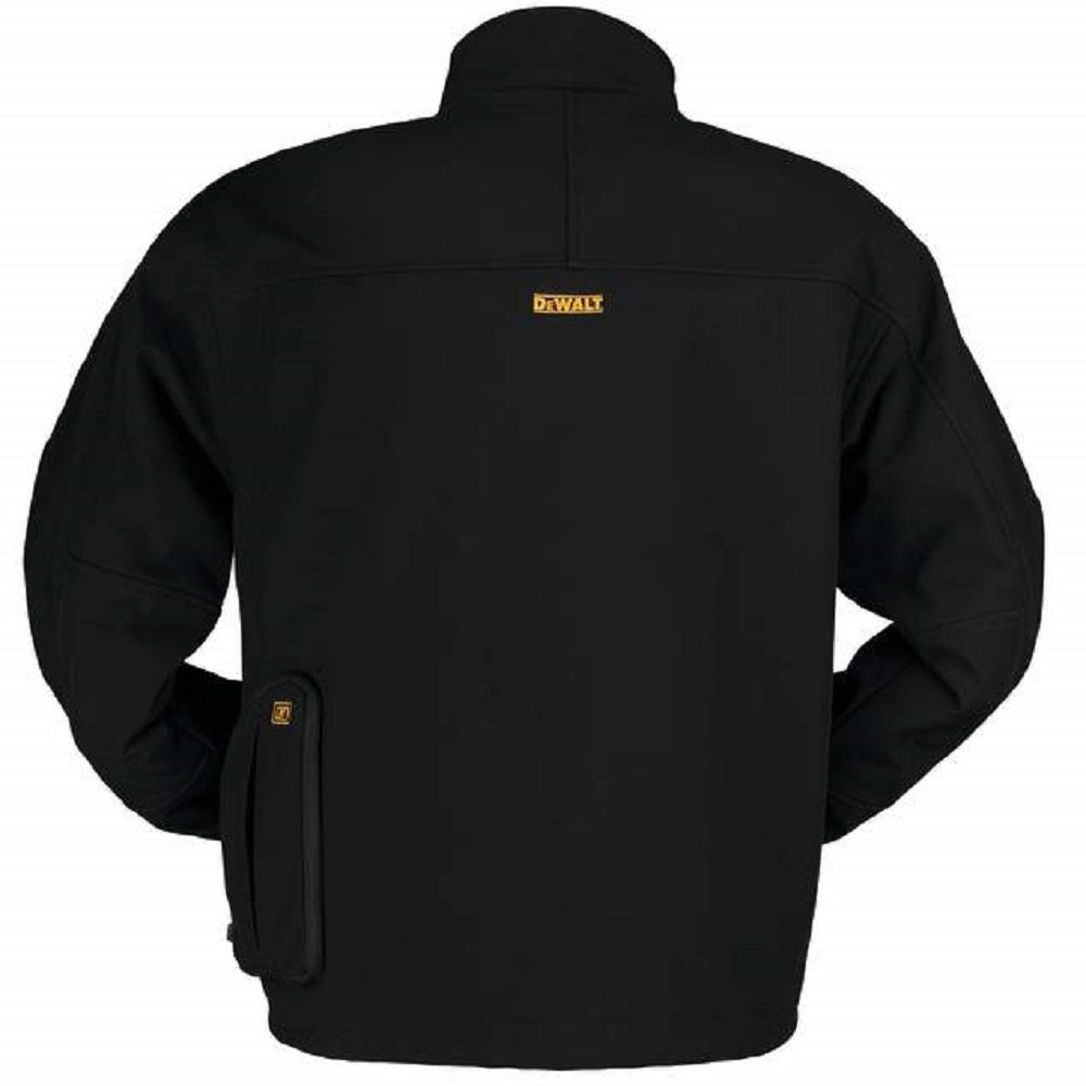 Radians DEWALT DCHJ060ABD1 Men's Heated Soft Shell Jacket Kitted, Black, 1 Each