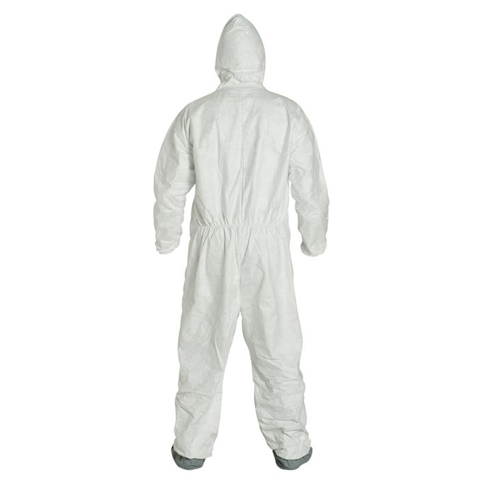DuPont TY122SWHVP Tyvek 400 Coverall, Vend-Ready, White, Case of 25