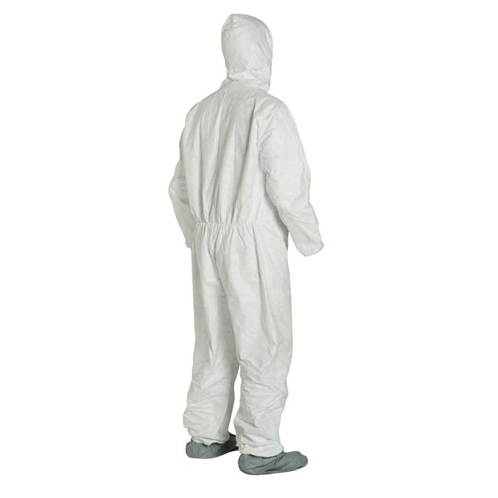 DuPont TY122SWHVP Tyvek 400 Coverall, Vend-Ready, White, Case of 25