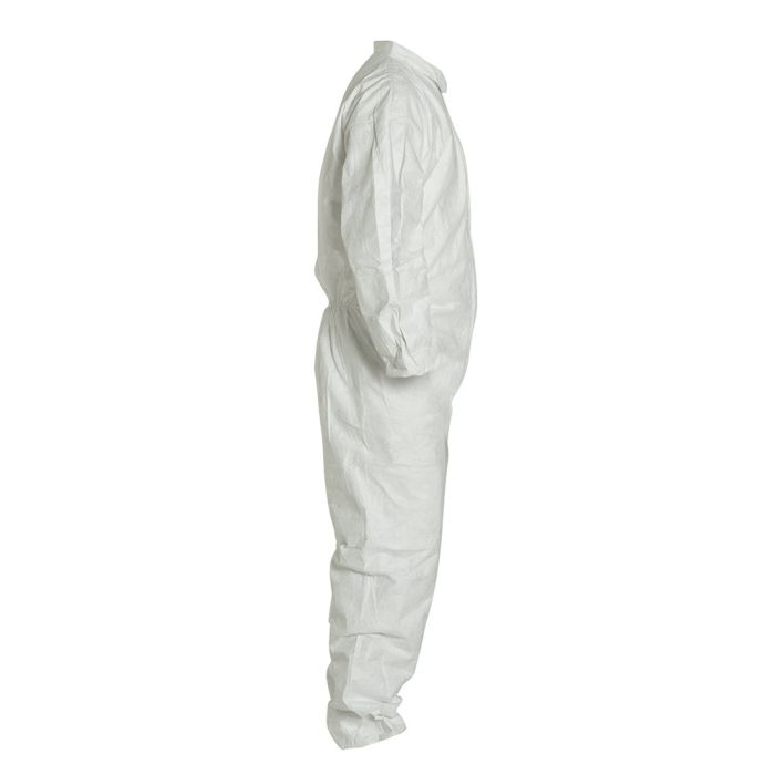 DuPont TY125SWH Tyvek 400 Zip-front Coverall, 1 Each