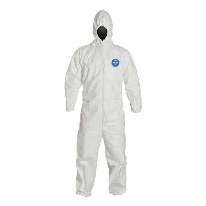 DuPont TY127SWH Tyvek 400 Respirator Fit Coverall, Case of 25