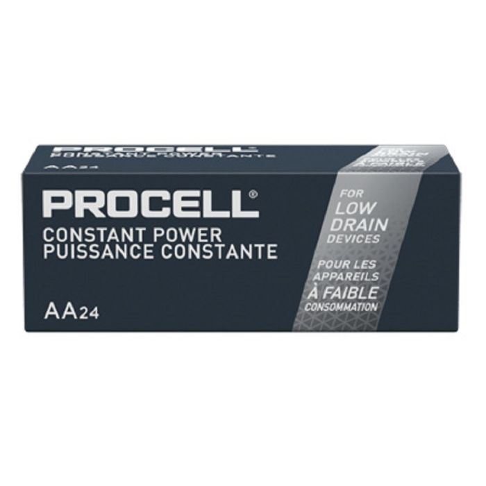 Duracell PROAA Procell Constant Power AA Cell Alkaline Battery, Box of 24