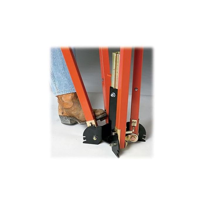VizCon 22000-USH Traffix Sign Stand with Step- N-Drop legs with Universal Sign Holder For 36 x 36 or 48 x 48 Roll Up Sign