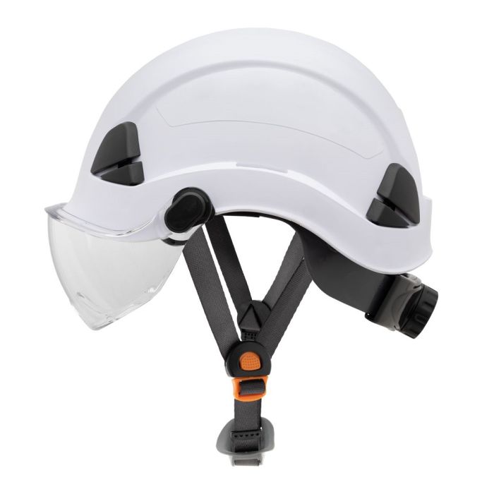 Honeywell Fibre Metal FSH11001 Vented Safety Helmet, White, One Size, Box of 20
