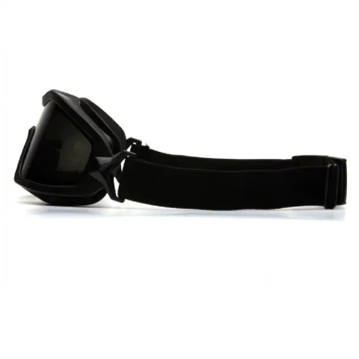pyramex v2g goggles Pyramex V2G-Plus Goggles Black Strap-Gray Dual Anti-Fog Lens