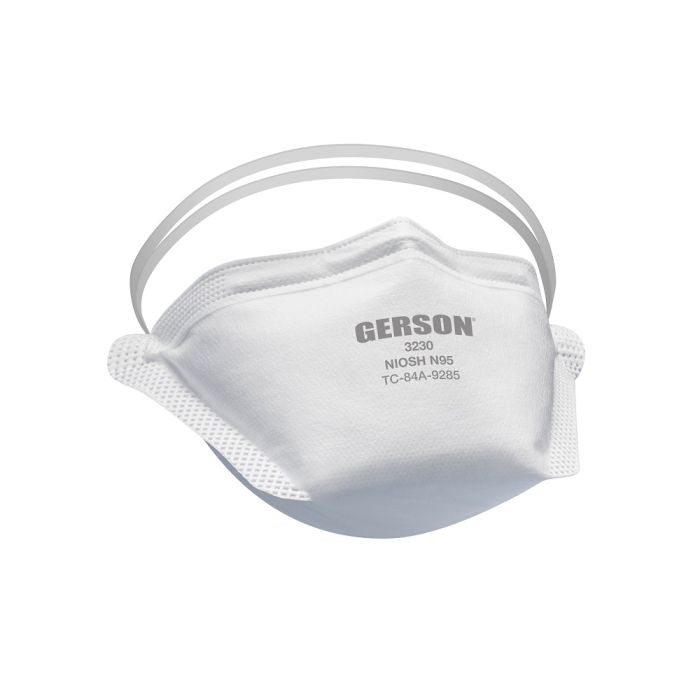 Gerson 3230 Extreme Comfort N95 Respirator, Case of 200