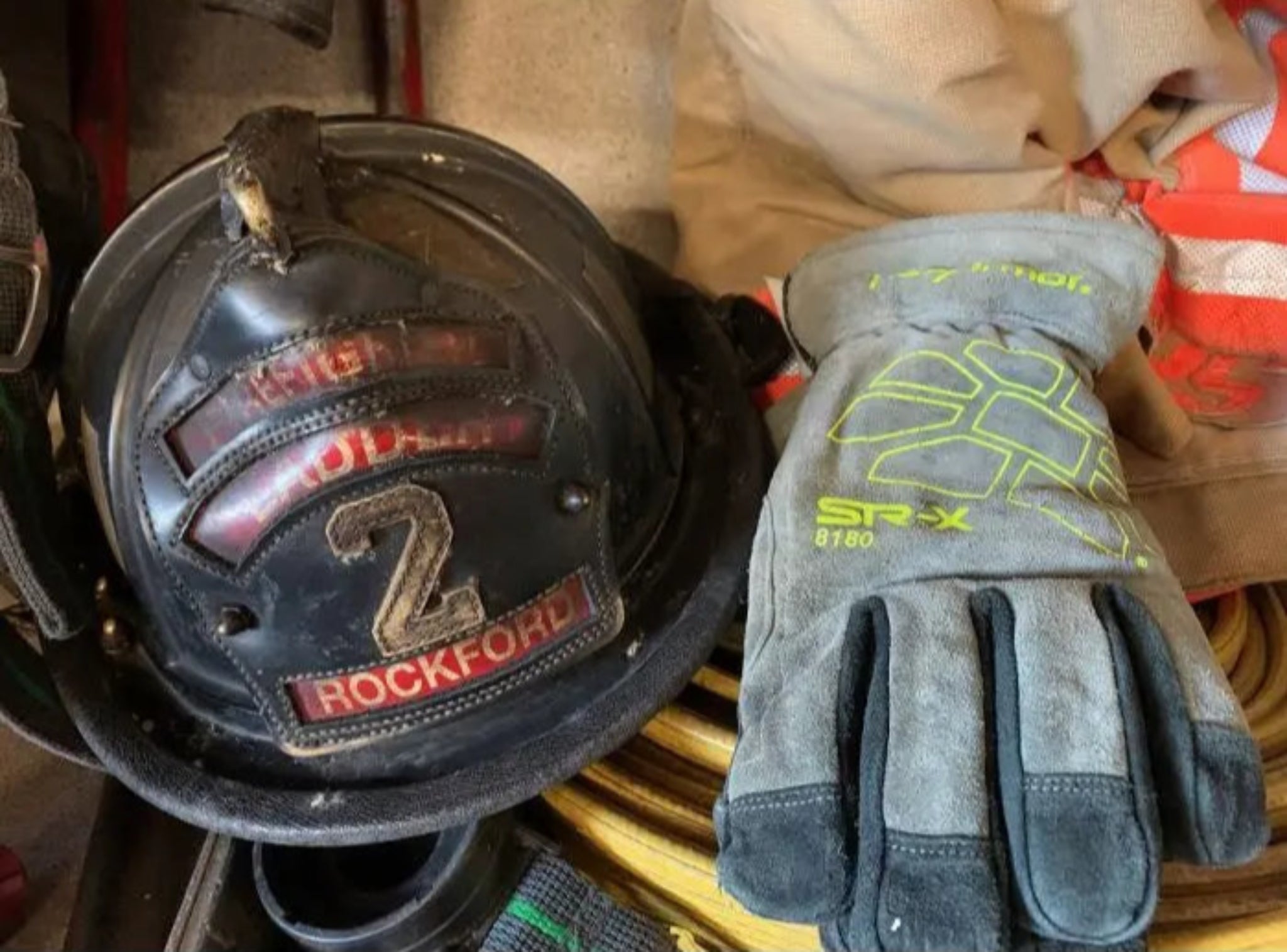 HexArmor FireArmor SR-X 8180 Structural Fire Glove, Gray, 1 Pair