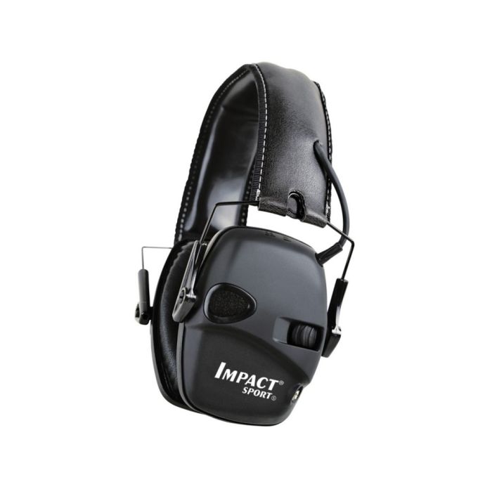 Honeywell Howard Leight 1030942 Impact Sport Electronic Earmuff - NRR 22, Black, One Size, Case of 5