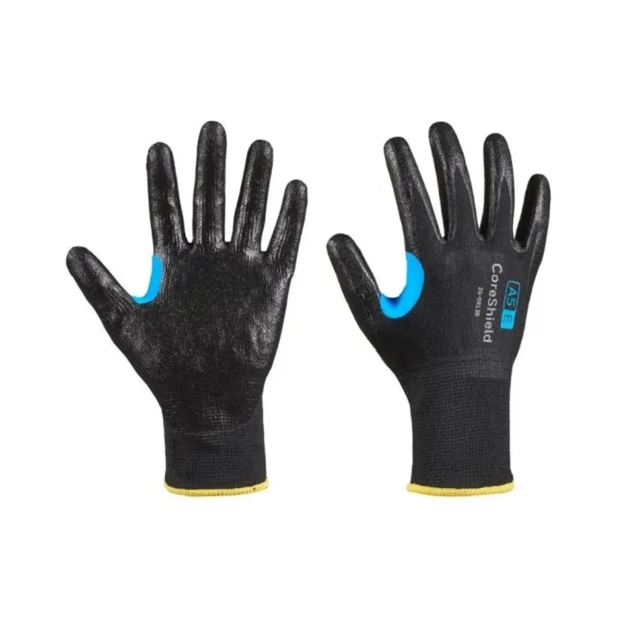 Honeywell CoreShield 25-0913B/8M 13 Gauge Nylon Black Liner, Nitrile Black Thin Coating-Main_Image